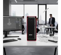 Lenovo ThinkStation P8 Processore AMD Ryzen Threadripper PRO 9945WX da 4,7 GHz fino a 5,4 GHz, Windows 11 Pro 64, 512 GB SSD Performance TLC Opal - 30HHCTO1WWIT1