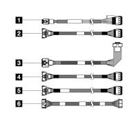 ThinkSystem SR650 V3 x4 M.2 SATA/NVMe Non-RAID Cable Kit