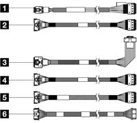 LENOVO THINKSYSTEM SR650 V3 x4 M.2,SATA/NVMe NON-RAID CABLE KIT NEW
