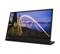 Lenovo ThinkVision M15 - Monitor LCD Full HD WLED da 15,6", 16:9, colore: Nero corvo