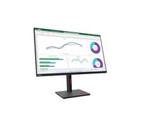 Lenovo ThinkVision T32h-30 - Monitor QHD da 31,5", IPS, 99% sRGB, USB-C 90W, HDMI 2.1, DP 1.4, RJ45 LAN, regolabile in altezza, TÜV Low Blue Light, Eyesafe, Smart Power, 3 anni di garanzia