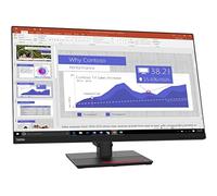 Lenovo ThinkVision T32p-20 - Monitor LCD LED 4K UHD da 31,5", 16:9, colore: Nero corvo