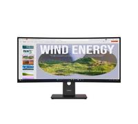 Lenovo ThinkVision T34WD-40 LED display 86,4 cm (34") 3440 x 1440 Pixel Wide Quad HD Nero