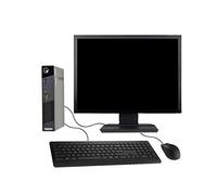 Lenovo Ultra Mini PC M73 Usff Tiny G3250T 8Go Disco 16Go SSD Wifi W7 Schermo 27 " (Riconfezionato)