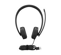 Lenovo 4XD1P83425 cuffia e auricolare Cablato A Padiglione Musica e Chiamate USB tipo A Nero