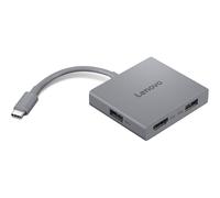 LENOVO USB-C 4 in 1 travel hub Gen2 nero Selettore dato GX91R64790