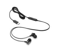 Lenovo USB-C Cuffie In-Ear con controllo multimediale su cavo, Auricolari con Microfono Integrato, Audio Digitale Avanzato, Connessione USB-C Universale Plug & Play, per professionisti in movimento
