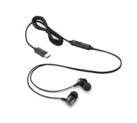 Lenovo USB-C In-Ear Headset Wired Office Cuffie in-ear cablate con connessione USB-C e controllo in linea, ideali per ufficio, call center e
