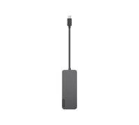 Lenovo 4X90X21427 hub di interfaccia USB 3.2 Gen 2 (3.1 Gen 2) Type-C 20000 Mbit/s Grigio