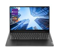 Lenovo V-Series V15 Business Laptop, visualizzazione FHD da 15,6", AMD Ryzen 7 7730U, 16GB RAM, 512GB SSD, tastierino numerico, HDMI, RJ45, webcam, Wi-Fi, Windows 11 Pro, nero