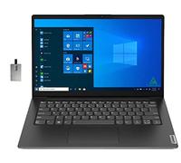 Lenovo V14 G2 14 pollici FHD Business Laptop, AMD Ryzen 5 5500U, 20GB RAM, 512GB PCIe SSD, AMD Radeon Graphics, 720p HD Camera, WiFi, Windows 10 Pro, Nero, 32GB SnowBell USB Card