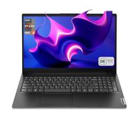 Lenovo V15 G4 AMN Laptop, AMD Ryzen 5 7520U, 8 GB LPDDR5 RAM, SSD PCIe da 256 GB, display FHD da 15,6", AMD Radeon 610M, tastiera QWERTZ, FreeDos, nero