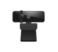Lenovo Webcam HD 1080p (300 FHD) - Nero con grandangolo a 95°, rotazione panoramica e inclinazione a 360°, doppio microfono, otturatore privacy