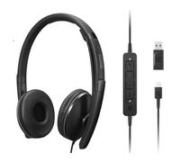 Lenovo Cuffie cablate ANC UC Gen 2, nero