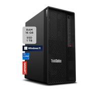 Lenovo - Workstation Desktop ThinkStation P2 Tower, PC Fisso Ufficio con Windows 11 Pro, Intel Core i7-14700, RAM 16GB DDR5, 1TB SSD NVMe - Computer con Espandibilità PCIe