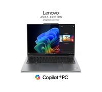Lenovo ThinkPad X9-14 Gen 1 Copilot+ PC Intel Core Ultra 7 258V Computer portatile 35,6 cm (14") WUXGA 32 GB LPDDR5x-SDRAM 1 TB SSD Wi-Fi 7 (802.11be) Windows 11 Pro Italiano Grigio