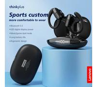Auricolari wireless sportivi originali Lenovo XT80 con microfoni, display a LED, cuffie con suono stereo Hi-Fi Bluetooth 5.3 TWS