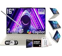 Lenovo Yoga 7 2-in-1 AI PC Copilot Laptop, 16" 2K LCD Touchscreen, AMD Ryzen AI 5 340, AMD Radeon 840M, 16GB LPDDR5X, 512GB SSD, WiFi 7, retroilluminato KB, impronte digitali, webcam 1080P, W/128 PSD