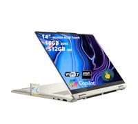 Lenovo Yoga 7 2-in-1 Copilot+AI PC Laptop | 14" WUXGA OLED Touch (100% DCI-P3) | AMD Ryzen AI 5 340 (fino a 50 top) | 16 GB DDR5 512 GB SSD | per Creator Business Professional Win11 w/DLCA accessorio