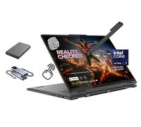 Lenovo Yoga 7 7i 2-in-1 Touchscreen Laptop, 16" 2K IPS, Intel Ultra 7 155U (Beats i7-1355U) AI Boost NPU, 16GB RAM, 1TB SSD + 500GB Portable Drive, retroilluminato, FP, Stylus Pen, Win 11