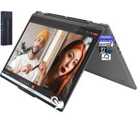 Lenovo Yoga 7i 2-in-1 16" 2K WUXGA Touchscreen Laptop, processore Intel Core Ultra 5 125U 12-Core, SSD 16GB RAM 2TB, lettore di impronte digitali, tastiera retroilluminata, Wi-Fi 6E, Windows 11 Home
