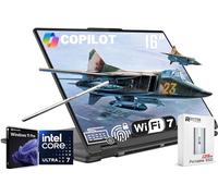 Lenovo Yoga 7i 2-in-1 AI Copilot+ Laptop, 16" 2K LCD Touchscreen, Intel Ultra 7 256V (>i9-13900H), 16GB LPDDR5X RAM, 1TB SSD, retroilluminato KB, Wi-Fi 7, BT 5.4, Thunderbolt 4, W/128 PSD e stilo