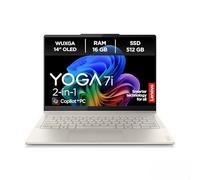 Lenovo Yoga 7i 2 in 1 AI Laptop | Copilot+ PC | 14" 2.8K OLED | Intel Core Ultra 7 256V | 16GB RAM | SSD da 512GB | GPU Intel Arc | Win11 | QWERTZ | incl. Yoga Pen | Garanzia 3 anni esclusiva su