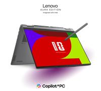 Lenovo Yoga 7i 2-in-1 Gen 11 Aura Edition 14 Intel Processore Intel® Core Ultra 7 355 E-core fino a 3,3 GHz P-core fino a 4,7 GHz, Windows 11 Home 64, 1 TB SSD M.2 2242 PCIe Gen4 QLC - 83TCCTO1WWIT2