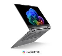 Lenovo Yoga 7i 2-in-1 Gen10 14, Intel Processore Intel® Core Ultra 7 258V LPE-core fino a 3,7 GHz P-core fino a 4,8 GHz, MOP 32 GB, Windows 11 Home 64, 1 TB SSD M.2 2242 PCIe Gen4 TLC - 83JQCTO1WWIT3