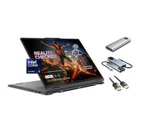Lenovo Yoga 7i - Computer portatile 2 in 1, touchscreen 2K da 16", Core Ultra 5 125U (Beats i7-1355U), LPDDR5X da 16 GB, SSD da 512 GB + SSD portatile da 256 GB, retroilluminato, TB4, FP, WiFi 6E,