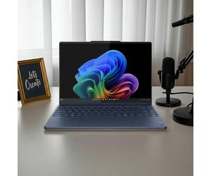 Lenovo Yoga 9i 2-in-1 Gen 10 Aura Edition 14? Intel Processore Intel® Core Ultra 7 258V LPE-core fino a 3,7 GHz P-core fino a 4,8 GHz, MOP 32 GB, Windows 11 Pro 64, 1 TB SSD M.2 2242 PCIe Gen4 TLC - 8