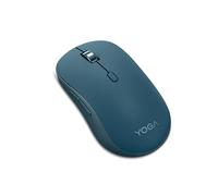 Lenovo Yoga Bluetooth Silent Mouse, 3 livelli di regolazione DPI, 36 mesi di durata della batteria, Bluetooth 5.3, 3 dispositivi di collegamento, silenzioso, pulsanti programmabili, finitura liscia