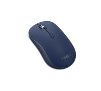 Lenovo Yoga Bluetooth Silent Mouse, 3 livelli di regolazione DPI, 36 mesi di durata della batteria, Bluetooth 5.3, 3 dispositivi di collegamento, silenzioso, pulsanti programmabili, finitura liscia