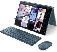 Lenovo Yoga Book 9 13IMU9 Intel Core Ultra 7 155U Ibrido (2 in 1) 33,8 cm (13.3") Touch screen 2.8K 32 GB LPDDR5x-SDRAM 1 TB SSD Wi-Fi 6E (802.11ax) Windows 11 Home Italiano Colore foglia di tè
