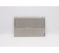 Lenovo Yoga C740-14IML Tastiera Palmrest Top Cover Francese Argento 5CB0U43989