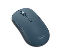 Lenovo Yoga Mouse Bluetooth Silenzioso Multi-Dispositivo, Wireless, Ergonomico, 3 Dispositivi, fino a 4000 DPI, 6 Pulsanti Programmabili, Ambidestro, Tidal Teal