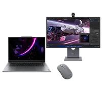 Lenovo Yoga Pro 7i 15 + Yoga Pro 27UD OLED Monitor & Yoga Bluetooth Silent Mouse Processore Intel® Core Ultra 9 386H E-core fino a 3,7 GHz P-core fino a 4,9 GHz, Windows 11 Home 64, 1 TB SSD M.2 2242 