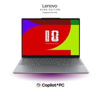 Lenovo Yoga Slim 7i Gen 11 Aura Edition 14 Intel Processore Intel® Core Ultra 7 355 LPE-core fino a 3,5 GHz P-core fino a 4,7 GHz, Windows 11 Home 64, 512 GB SSD M.2 2242 PCIe Gen4 QLC - 83QMCTO1WWIT1