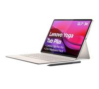 Lenovo Yoga Tab Plus Tablet 12.7” 3K 144Hz con Penna e Tastiera Incluse, Snapdragon 8 Gen 3, 16GB RAM 512GB, Tablet Android AI per Lavoro, Studio e Creatività