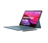 Lenovo Yoga Tab Plus Tablet 12,7" 3K (Qualcomm Snapdragon 8 Gen 3, 16 GB RAM, 256 GB UFS 4.0, 144 Hz, Wi-Fi 7, Bluetooth 5.4, Android 14) Tidal Teal con tastiera + stilo