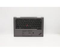 Lenovo Yoga X1 4th Tastiera Palmrest Top Cover US Internazionale Grey 5M10V24847