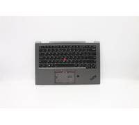 Lenovo Yoga X1 4th Tastiera Palmrest Top Cover US Internazionale Grey 5M10V24919