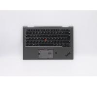 Lenovo Yoga X1 5th Tastiera Palmrest Top Cover Portoghese Grigio 5M10Z37188