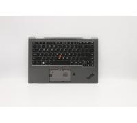 Lenovo Yoga X1 5th Tastiera Palmrest Top Cover US Grigio Backlit 5M10Z37154