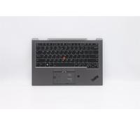 Lenovo Yoga X1 5th Tastiera Palmrest Top Cover US Internazionale Grey 5M10Z37086