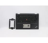 Lenovo Yoga X13 1 Tastiera Palmrest Pannello Superiore Ceca Nero Retroilluminato