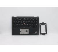 Lenovo Yoga X13 Gen 1 Copertura Poggiapolso Tastiera Bulgaro Nero 5M10Y85814