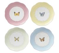 Lenox Butterfly Meadow - Set di 4 piatti da dessert, 1,4 kg, multicolore