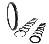 Lens-Aid Anello Adattatore Step-Up 77-82 mm - Anello in Metallo Premium per Filtri Fotografici ND, UV, Polarizzatori - Compatibile con Canon, Nikon, Sony, Fujifilm, Panasonic, Sigma, Tamron