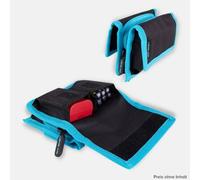 Lens-Aid Borsa per 4 batterie + scomparto con cerniera
